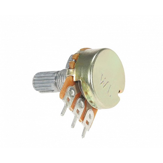 WH148 50K Ohm 3Pin 15mm Shaft Single Potentiometer