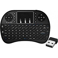 Wireless Mini Keyboard with Touchpad Mouse