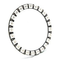 24 X WS2812 WS2812B 5050 RGB LED Ring Lamp Light 24 Bits For Arduino - View #3
