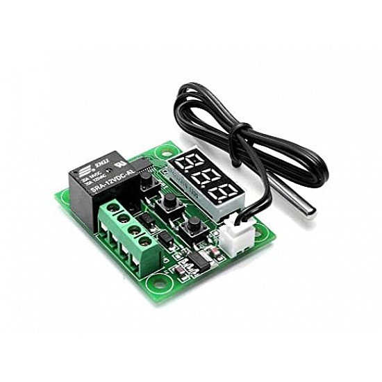 XH-W1219 12V Digital Display Temperature Controller Module with NTC Waterproof Temperature Sensor