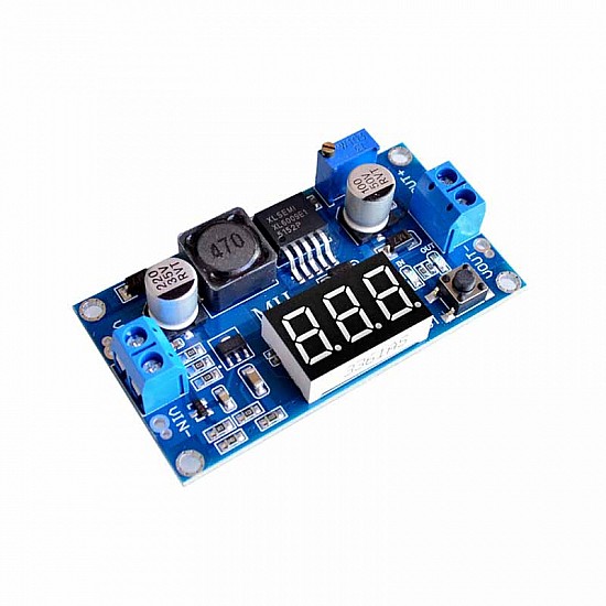 XL6009 LED 4A DC-DC Voltage Step Up Adjustable Boost Voltmeter Module for 4.5-32V to 5-35V