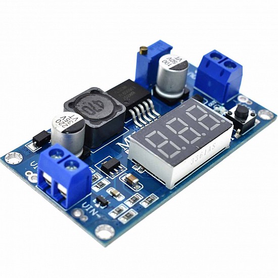 XL6009 LED 4A DC-DC Voltage Step Up Adjustable Boost Voltmeter Module for  4.5-32V to