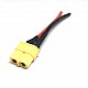 XT60 Female Connector with 14AWG Silicon Wire XT60 Female Connector with 14AWG Silicon Wire