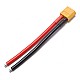 XT60 Male connector with 14AWG Silicon Wire 10cm | Lipo battery Connector