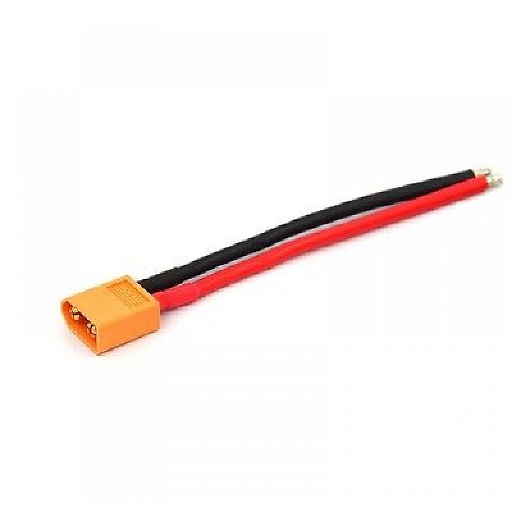 XT60 Male connector with 14AWG Silicon Wire 10cm Lipo battery Connector