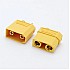 XT90 Male Female Connector Pair