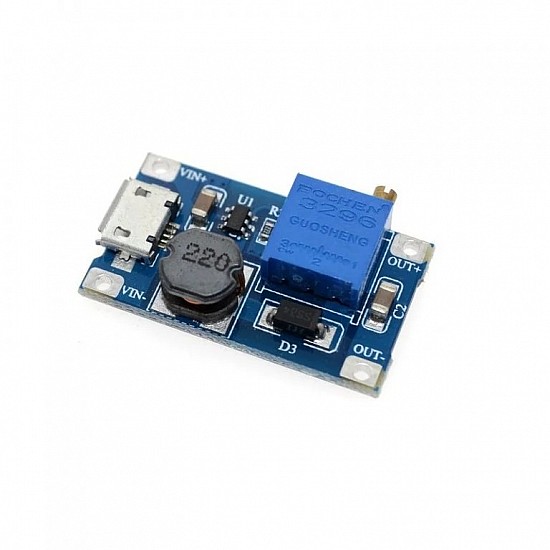 XY-016 DC-DC Step Up 2A 5V/9V/12V/28V Power Module with Micro USB