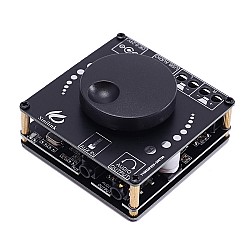 XY-AP50L 50WX2 Mini bluetooth 5.0 Wireless Audio Power Digital Amplifier Board Stereo Amp 3.5MM AUX USB APP