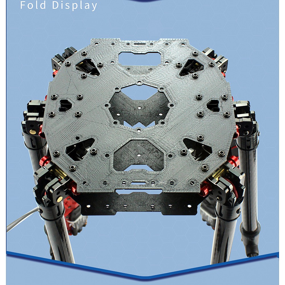 Z30 CNC Aluminum Folding Arm Tube Joint for Drone Frame