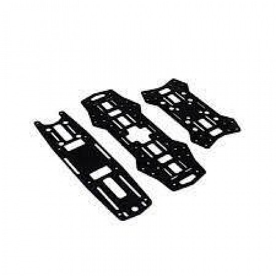 QVA250 V2 Carbon Fiber Frame Kit RC Drone FPV Racing 3.0mm Arm Thickness - Frame - Multirotor