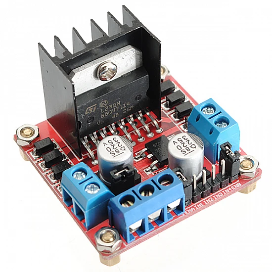 L298N Motor Driver Module For Arduino - Stepper Motor and Drivers - Motor and Driver
