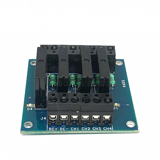 5V 4 Channel SSR Relay Module (Solid State Relay Module) with Fuse - Sensor - Arduino