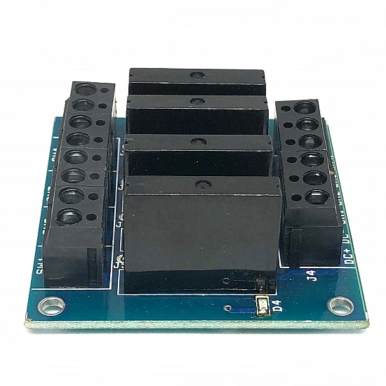 5V 4 Channel SSR Relay Module (Solid State Relay Module) with Fuse - Sensor - Arduino