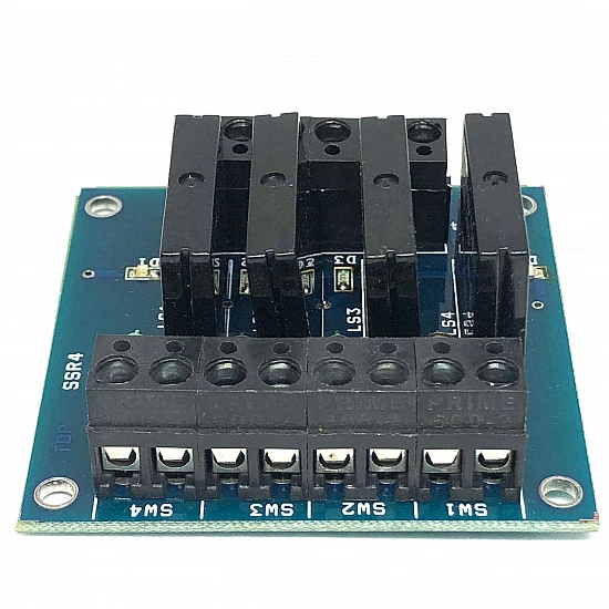 5V 4 Channel SSR Relay Module (Solid State Relay Module) with Fuse - Sensor - Arduino