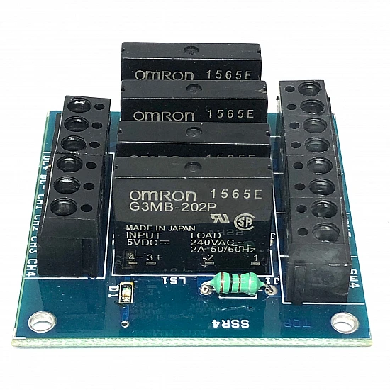5V 4 Channel SSR Relay Module (Solid State Relay Module) with Fuse - Sensor - Arduino