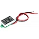 0.28-inch Blue Ultra-Small Digital 3.2-30V DC Voltmeter