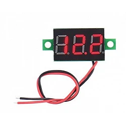 0.28-inch Red Ultra-Small Digital 3.2-30V DC Voltmeter