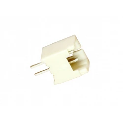 1.25mm Pitch Vertical Straight Pin Header Heat Resistant In-Line Connector - 2-Pin Straight Leg (Close)