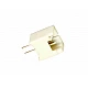1.25mm Pitch Vertical Straight Pin Header Heat Resistant In-Line Connector - 2-Pin Straight Leg (Open)
