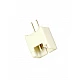 1.25mm Pitch Vertical Straight Pin Header Heat Resistant In-Line Connector - 2-Pin Straight Leg (Open)