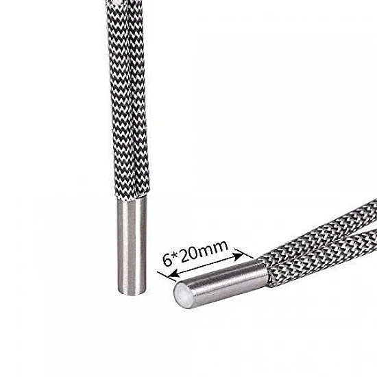 12V 50W 6x20mm Single-head Ceramic Heater Cartridge Rod