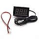 12V Digital Electronic Thermometer - Green LED Display - Waterproof Probe