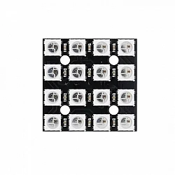 16 bit WS2812 5050 RGB LED Built-in Full Color Driver Colored Light Square