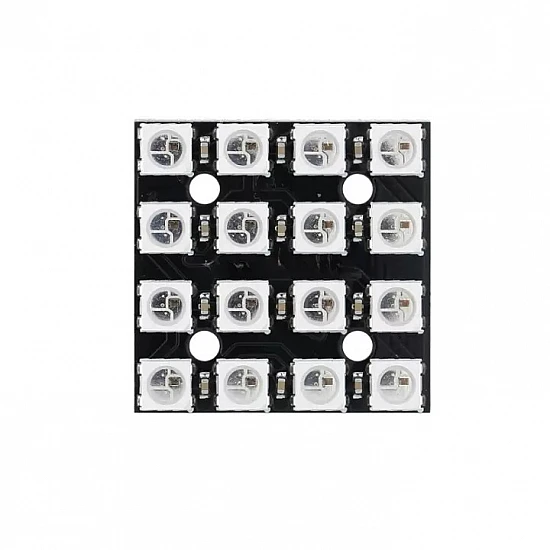 16 bit WS2812 5050 RGB LED Built-in Full Color Driver Colored Light Square
