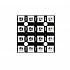 16 bit WS2812 5050 RGB LED Built-in Full Color Driver Colored Light Square
