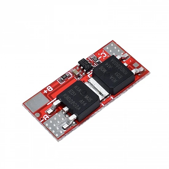 1S 10A 3.7V/4.2V Li-ion Battery Protection Board - 25A Peak High Current
