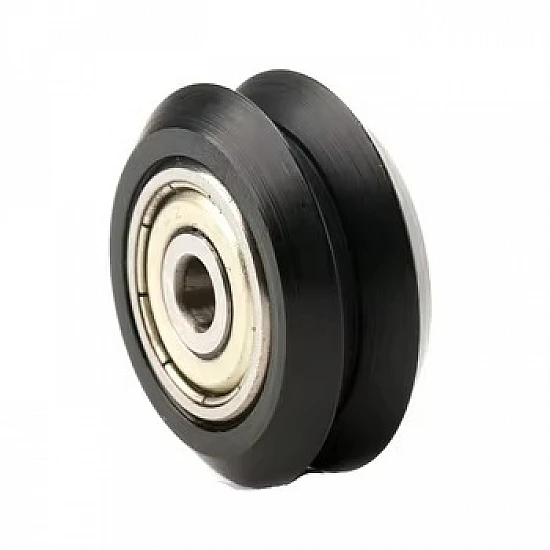20 Series Black POM V-Wheel with 625ZZ Bearing for 2020 Profile