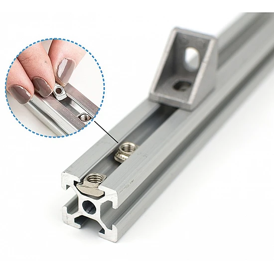 20 Series M4 T-Nut European Standard Aluminum Profile Hammerhead