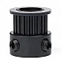 20 Teeth 8mm Bore GT2 Black Timing Pulley for 6mm Belt