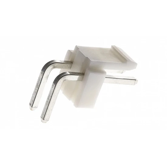 3.96mm Spacing 2 Pin Curved Header Connector 3.96mm Spacing 2 Pin Curved Header Connector