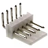 3.96mm Spacing 5 Pin Curved Header Connector 
