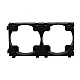 32650 1x2 Black Lithium Cell Holder