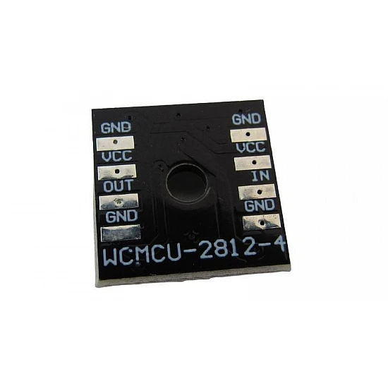 4 bit WS2812 5050 RGB LED Built-in Full Color Driver Colored Light Square