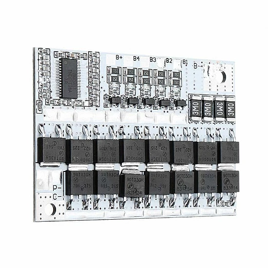 5S 100A 16V-Class LiFePO4 Protection Board with Equalization - 5-Pin
