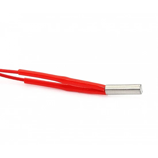 6x20mm 12V 40W Single-head Heating Rod with 150mm Wire