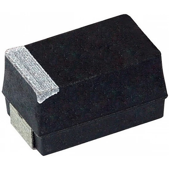 B-type Black 47UF 16V Tantalum Capacitor