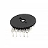B503 50K Dial Gear Potentiometer 16x2mm 3-Pin Volume Control