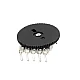 B503 50K Dial Gear Potentiometer 16x2mm 3-Pin Volume Control