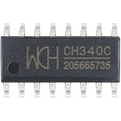 CH340C SOP16 USB to serial port IC