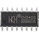 CH340G SOP16 USB to serial port IC