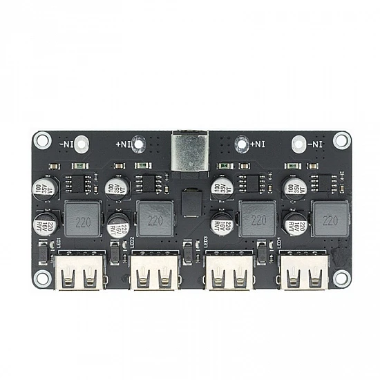 DC step-down QC2.0 QC3.0 Fast Charging 4 Ports Charging Board