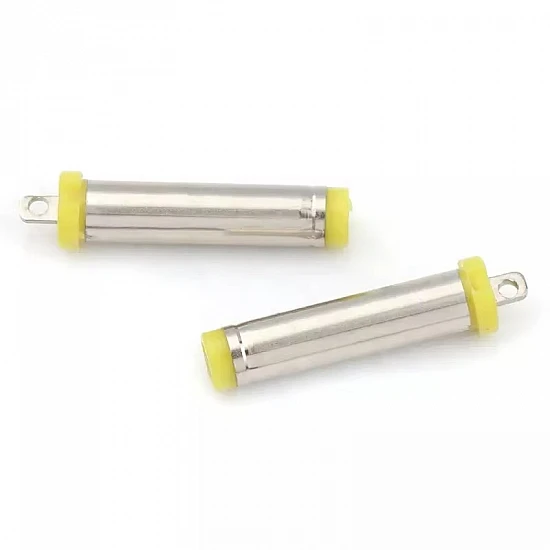 DC4017 4.0x1.7mm Tuning Fork Male DC Power Plug - Yellow Glue