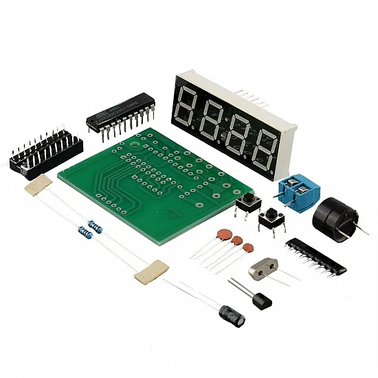 Digital 4 Bit AT89C2051 Electronic Clock Kit