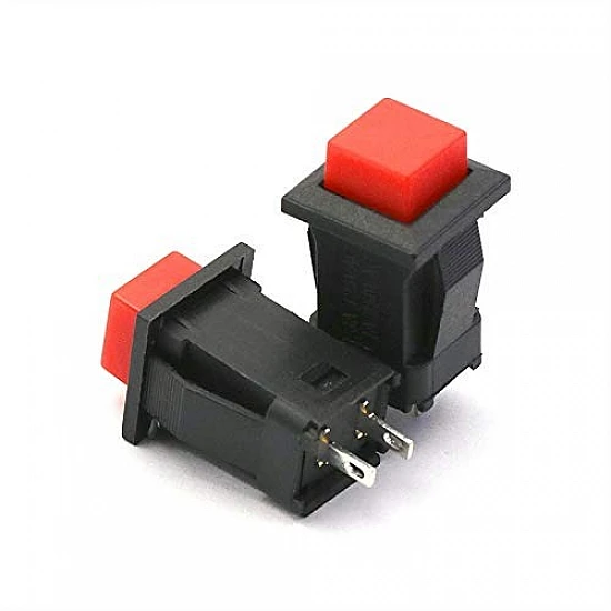 DS-429A Red Self-Locking Push Button Switch