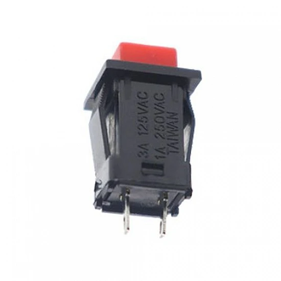 DS-429A Red Self-Locking Push Button Switch