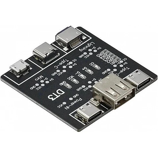 DT3 Data Line Detection Board With Type-c Interface & Fast Charging Line Abnormality Detector